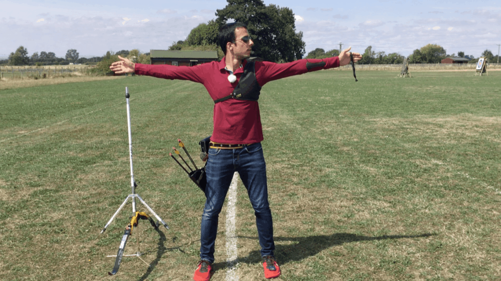 Recurve Archery Drills – T Posture 1
