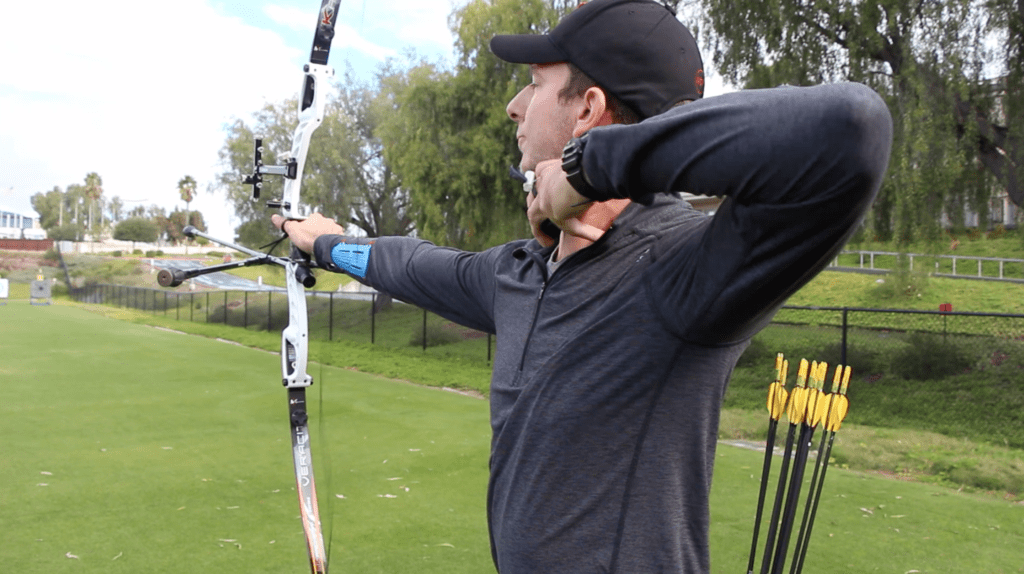 archery shot cycle release