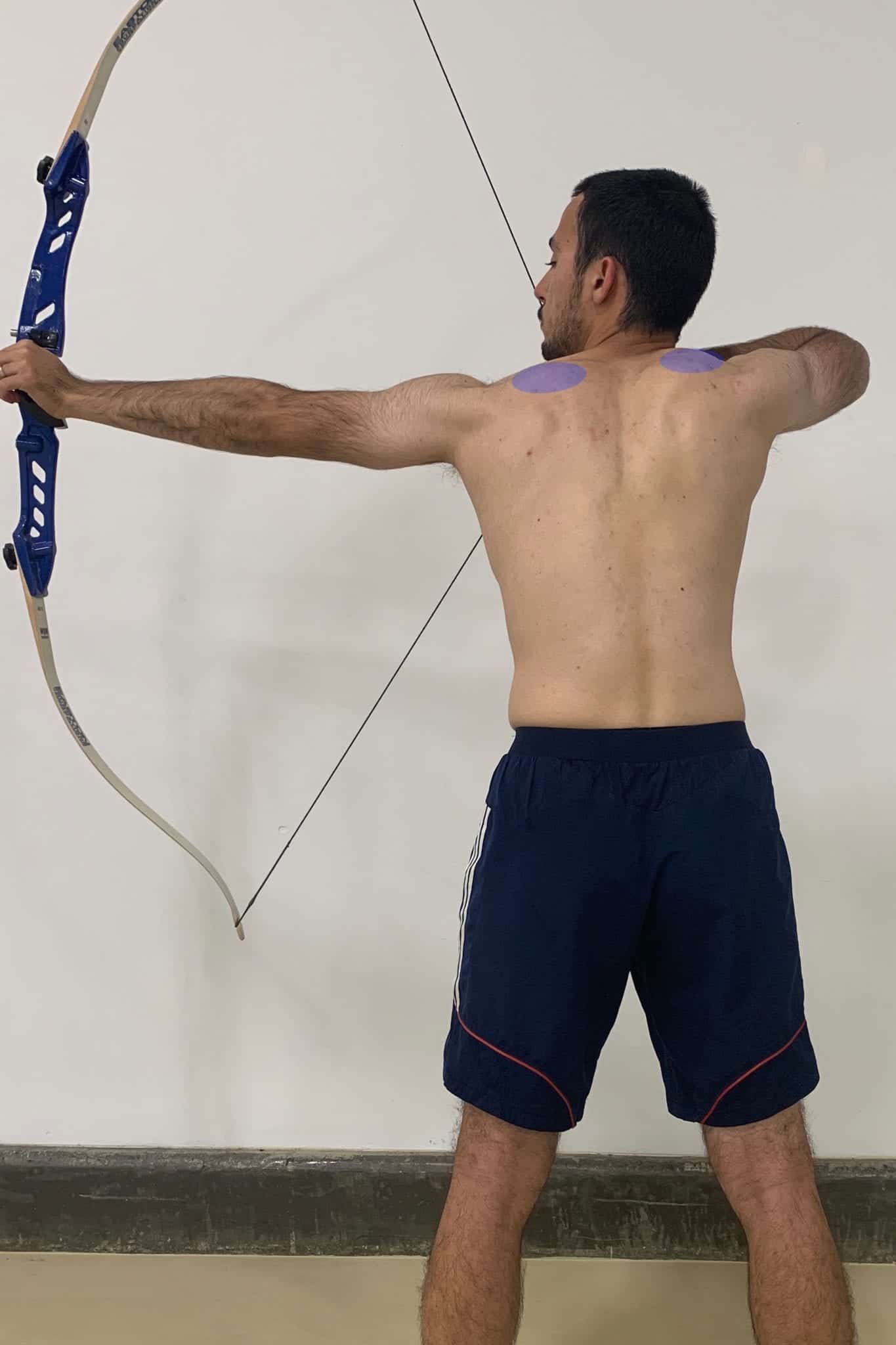 recurve archer with bad shoulder positioning and posture Online