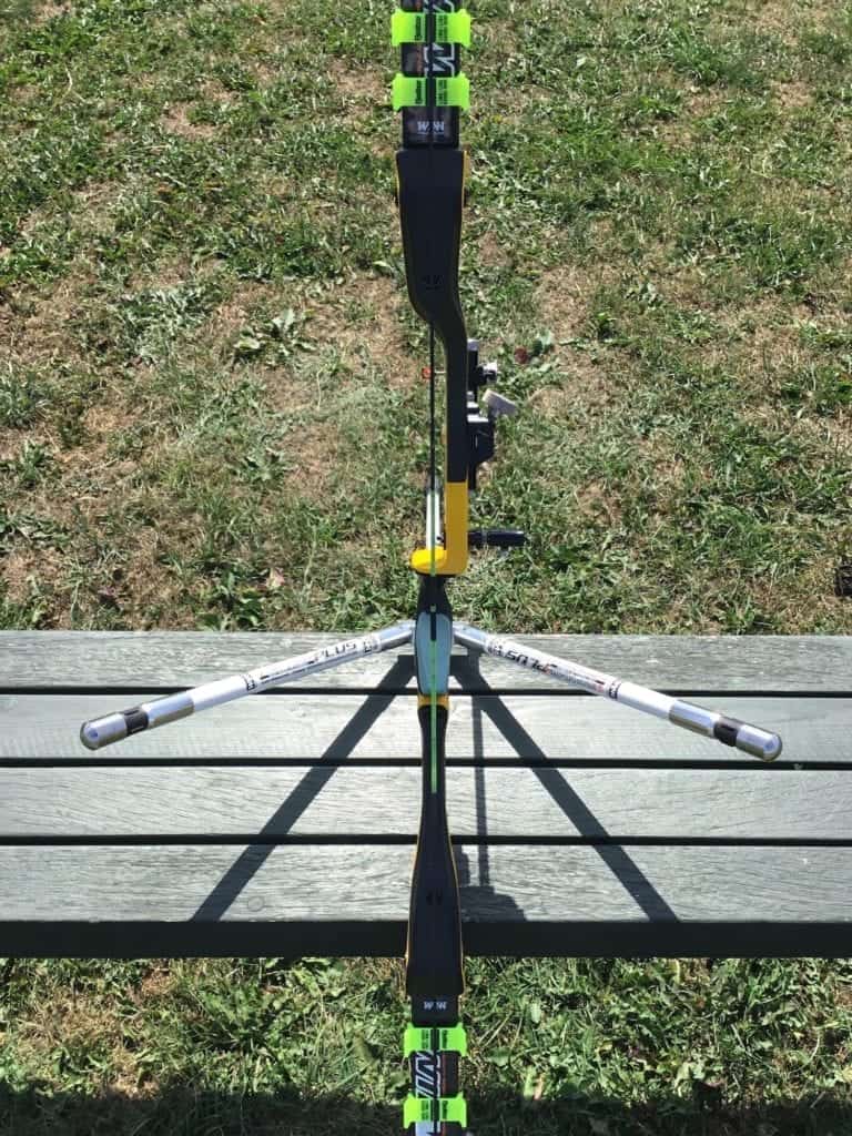 Good recurve limb alignment with a W&W TFT riser