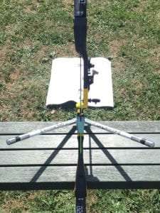 Recurve limb alignment check with the W&W TFT riser