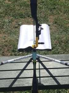 Sight alignment for a recurve bow