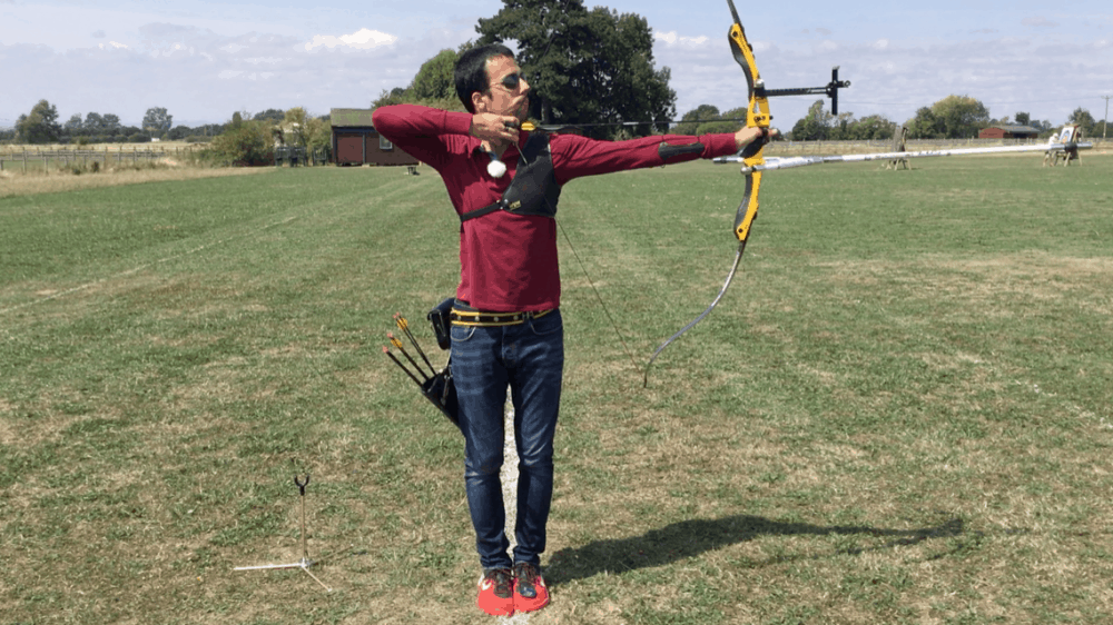 Recurve Archery Drills – Feet Together Shooting 3