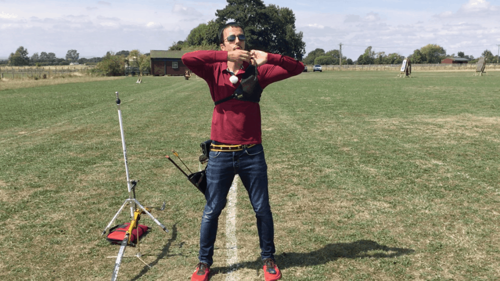 Recurve Archery Drills – Release Finger Feeling 2