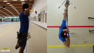 recurve archer showing expansion movement