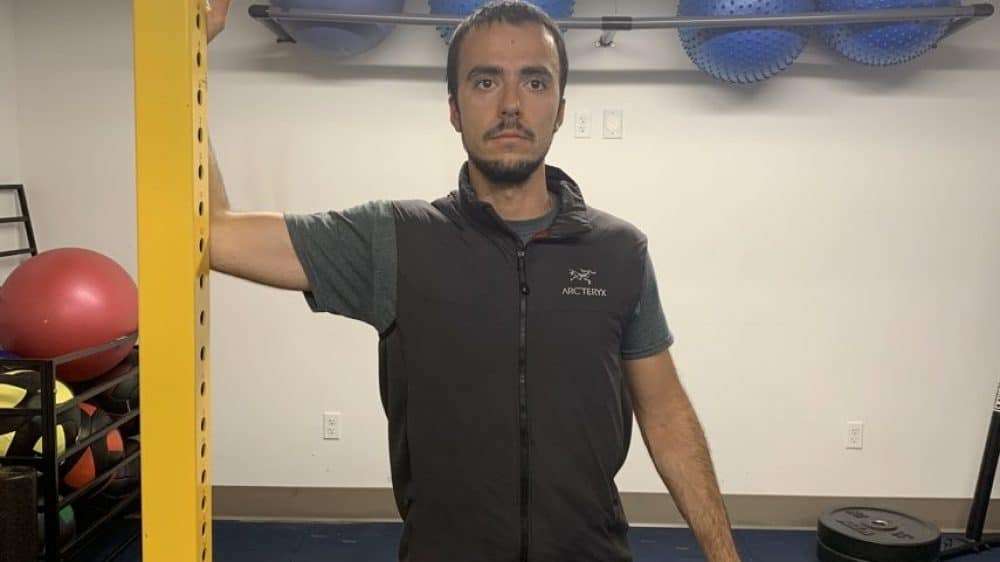 Recurve Archery Stretches – Pec Stretch (Abducted Arm)