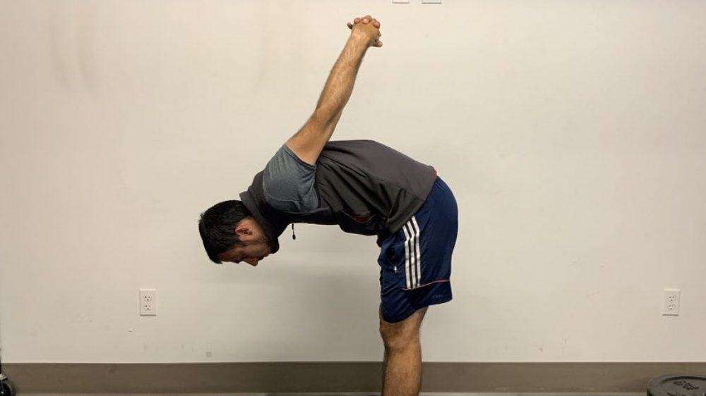 Recurve Archery Stretches – Upper Back Stretch