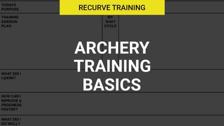 how to train for archery