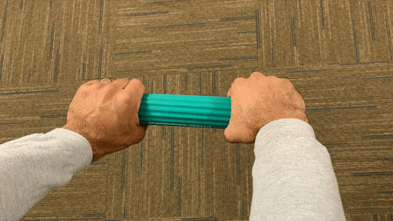 archery wrist and forearm exercise