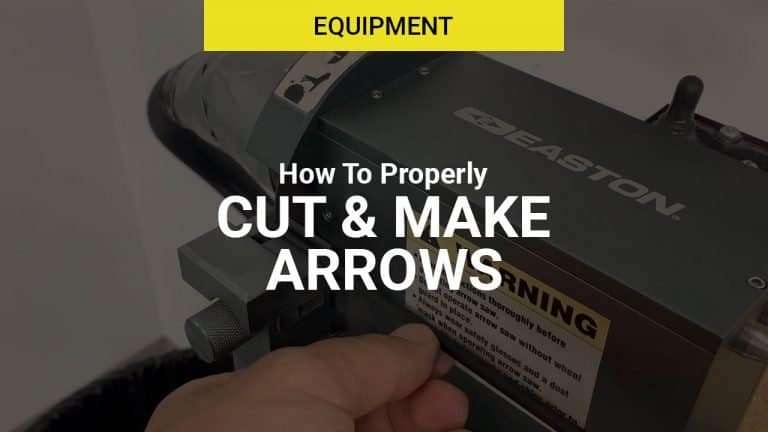 how to cut arrows