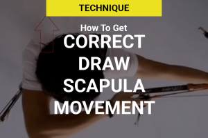 correct draw scapula movement