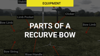 parts of a recurve bow