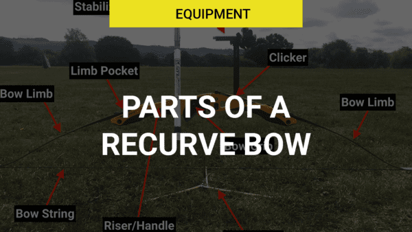 parts of a recurve bow