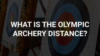 What is the olympic archery distance